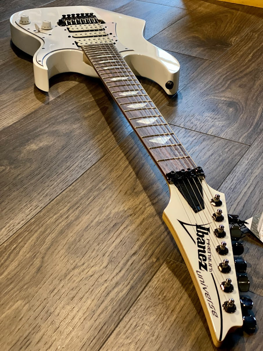 Ibanez Premium UV71P Steve Vai 7 String in White