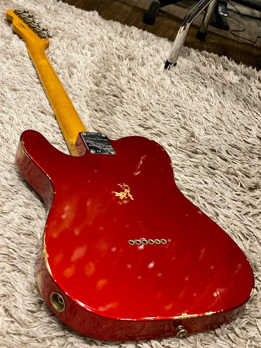 Fender Custom Shop 2017 Ltd Ed NAMM 1963 Telecaster Relic สี Aged Candy Apple Red