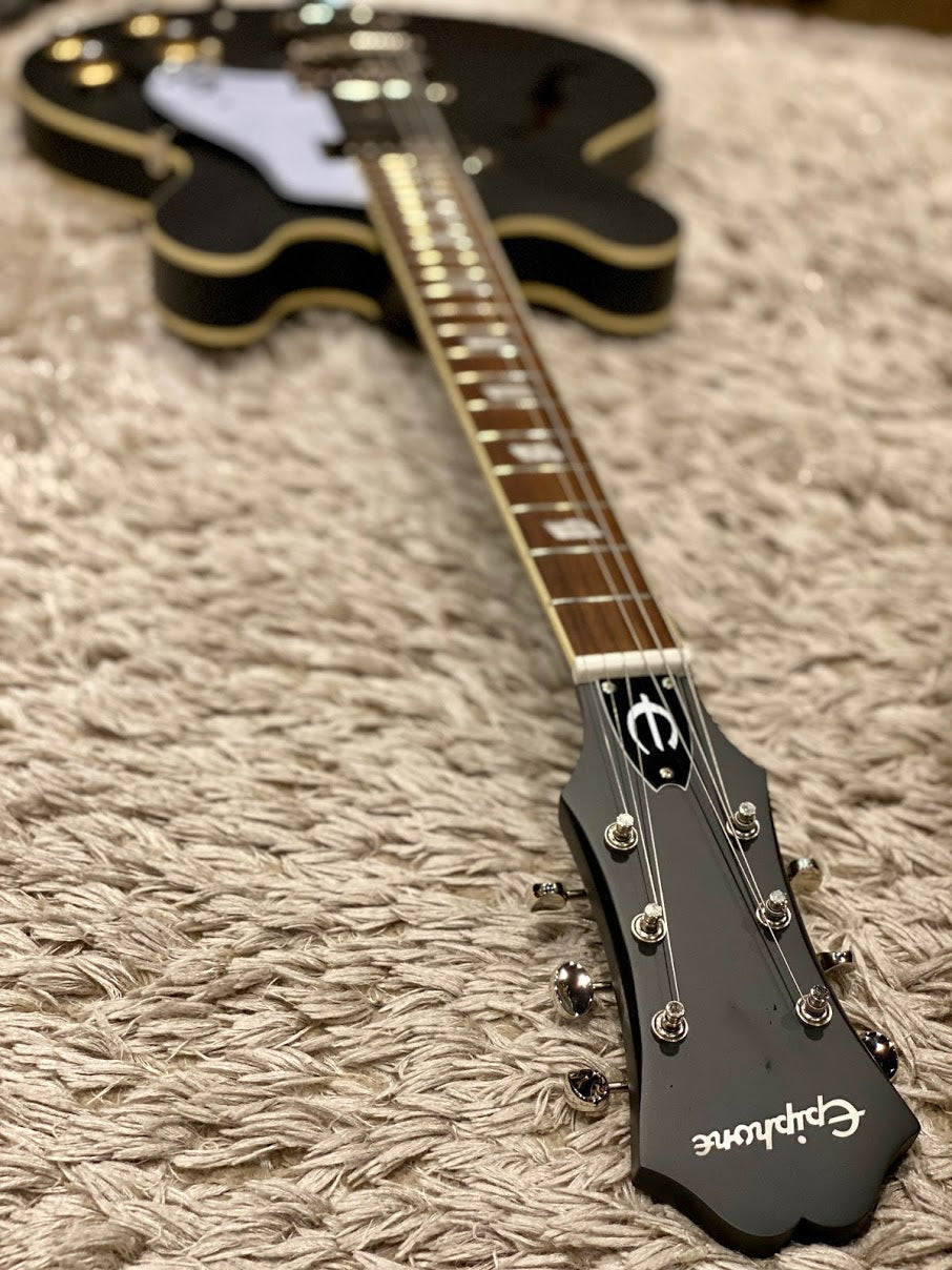 Epiphone Casino Worn Hollowbody - Worn Ebony