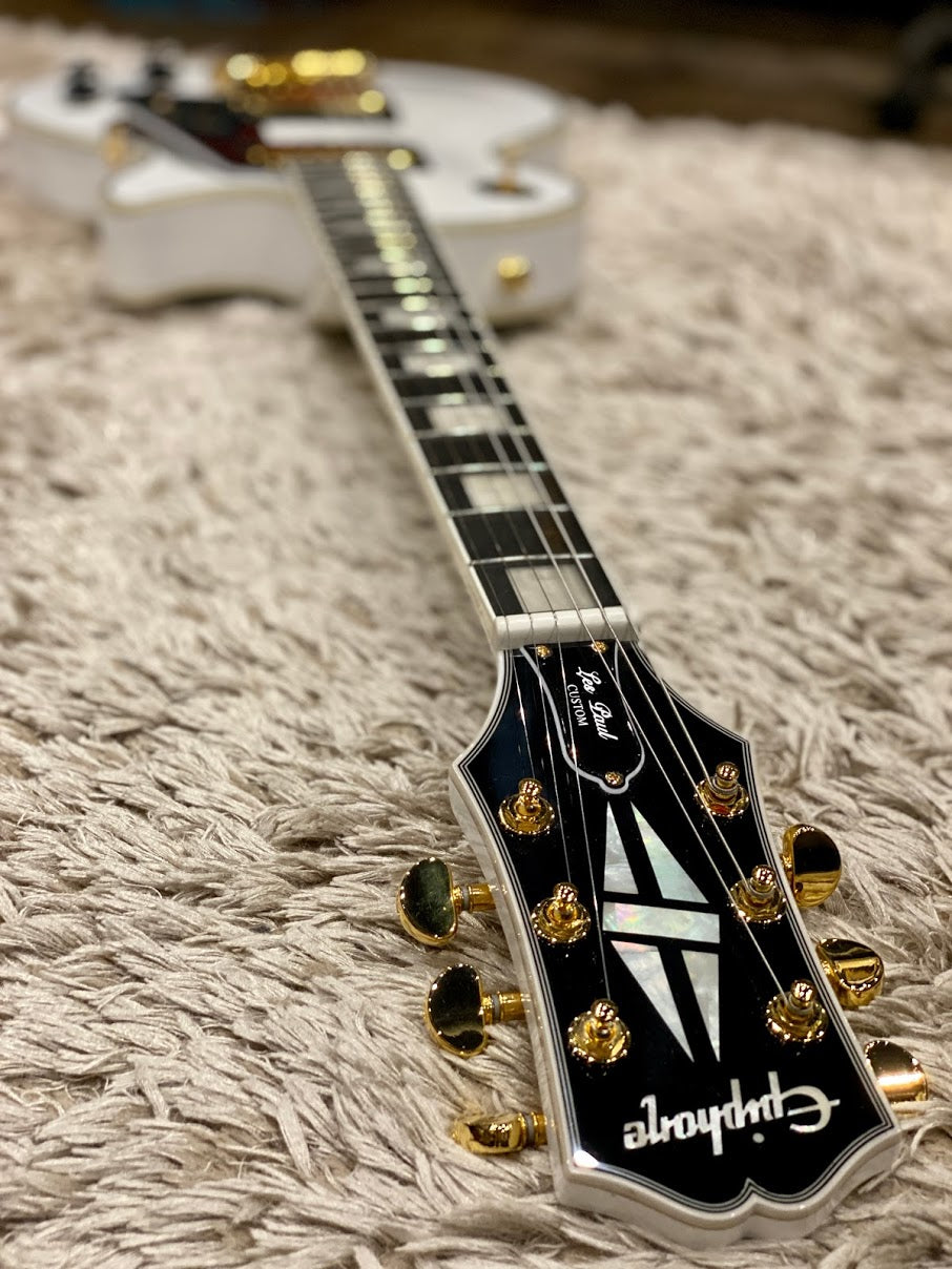 Epiphone Les Paul Custom Inspired by Gibson - Alpine White