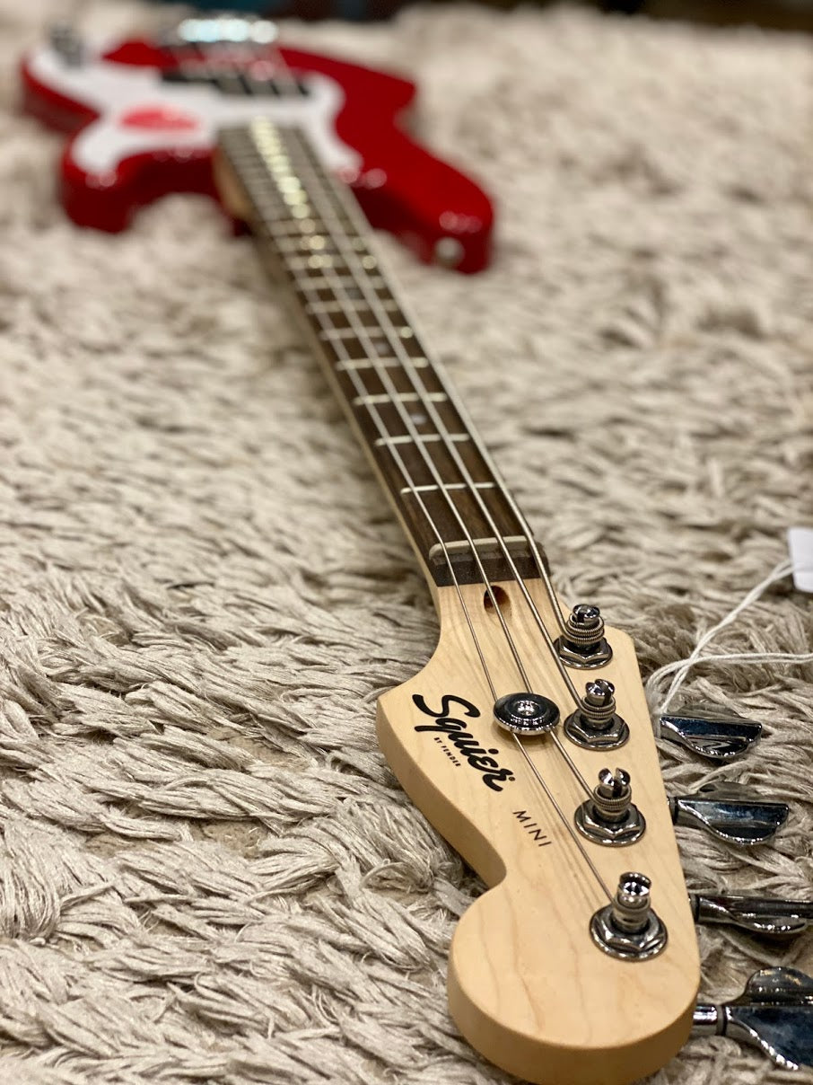 Squier Mini Precision Electric Bass - Dakota Red