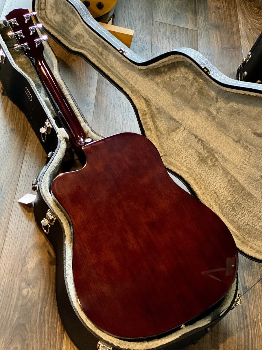 Fender CD-140SCE Dreadnought Acoustic Electric in Sunburst