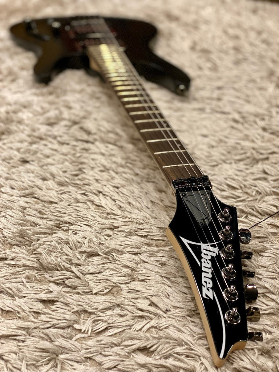 Ibanez S520 WK in Weathered Black
