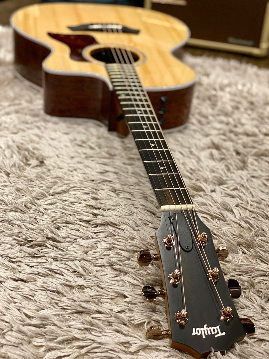 Taylor 214ce Deluxe Grand Auditorium in Natural with Case