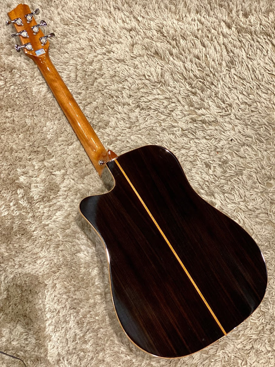 Galatasaray GT-D30 acoustic electric in Yellow Natural with fishman Presys+