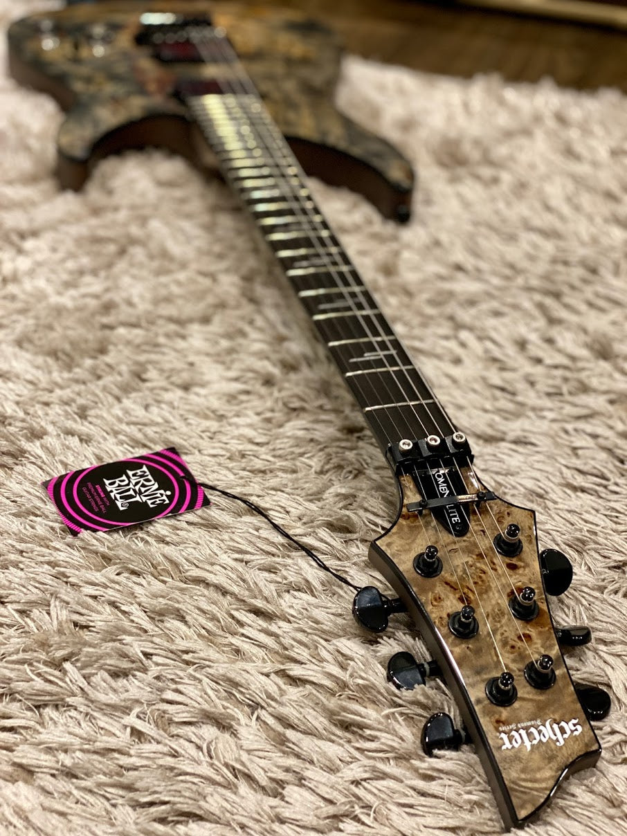 Schecter Omen Elite-6 FR in Charcoal