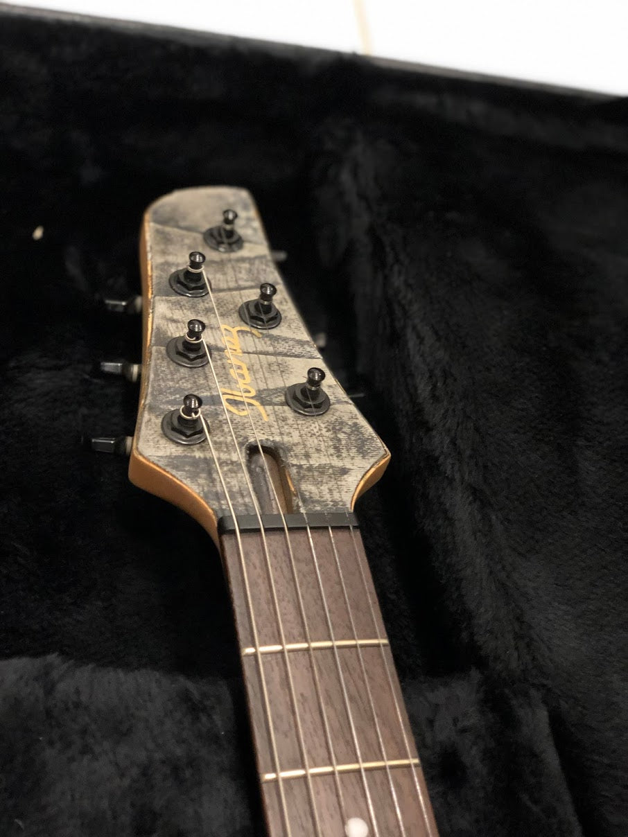 Ibanez NDM1 Noodles Signature Taped Stained Gray with Hardshell Case