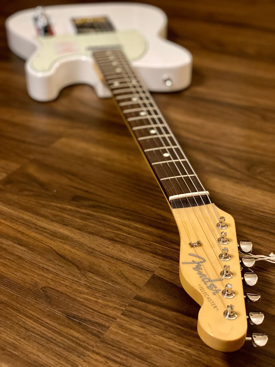 Fender Japan Hybrid 60s Telecaster Rosewood FB in Arctic White