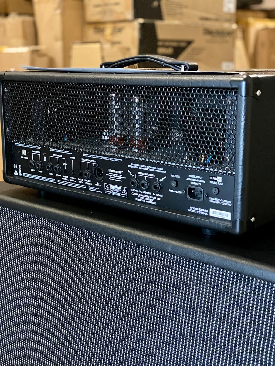 Blackstar HT Club 50 Mark II - 50-watt Tube Head + HTV412A Cabinet