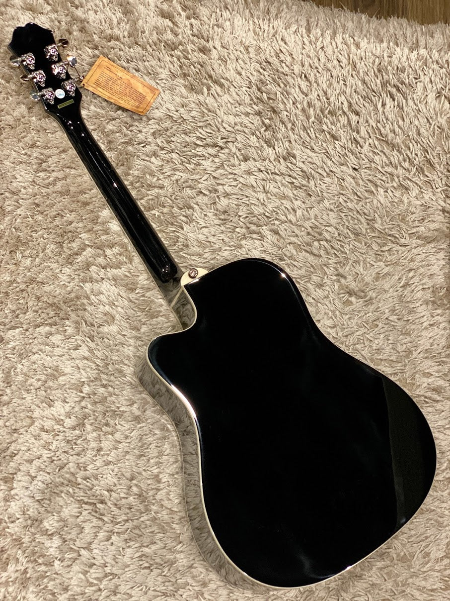 Epiphone Dave Navarro Jane Acoustic/Electric with Ebony Neck in Ebony