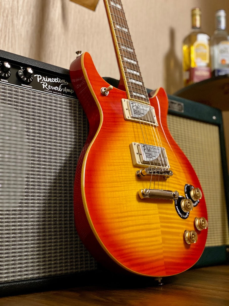 Epiphone DC Pro Doublecut in Faded Cherry Sunburst