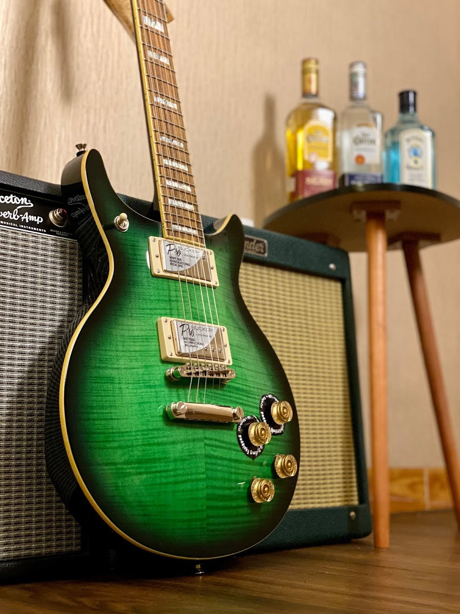 Epiphone DC Pro Doublecut ใน Wild Ivy