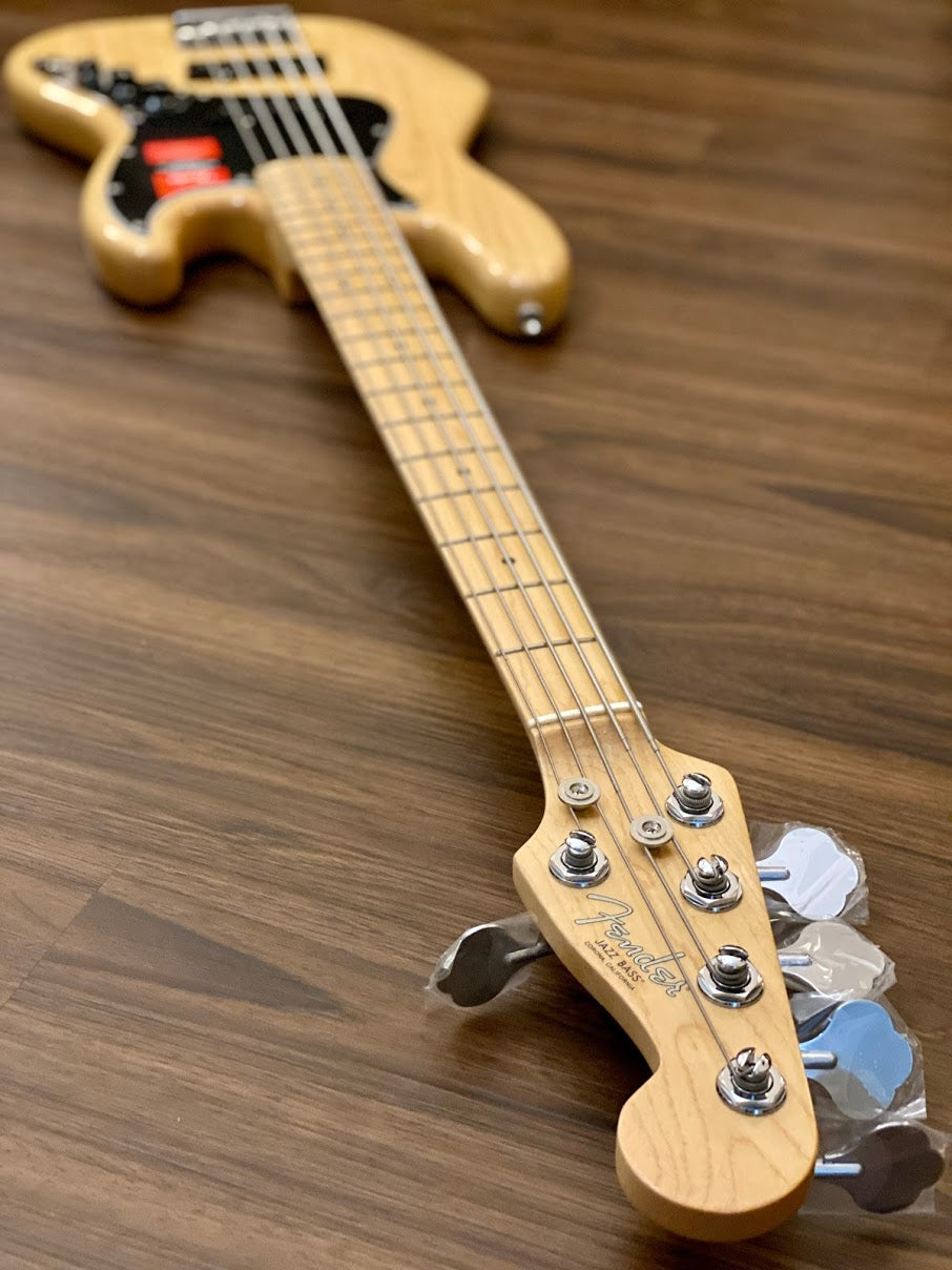 Fender American Professional Jazz Bass V - Natural with Maple Fingerboard