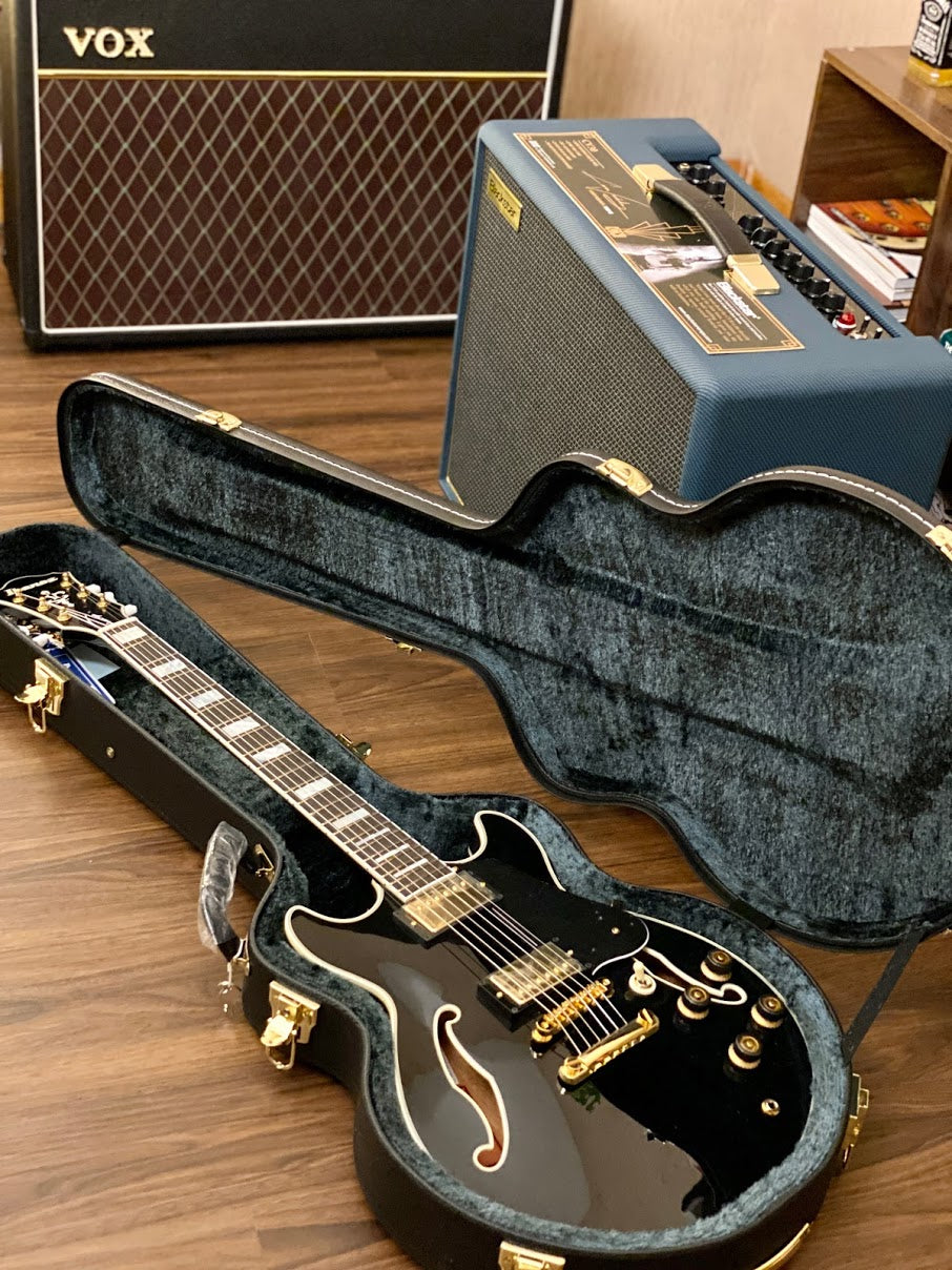 Ibanez AM200-BK Artstar Prestige in Black with hardshell Case