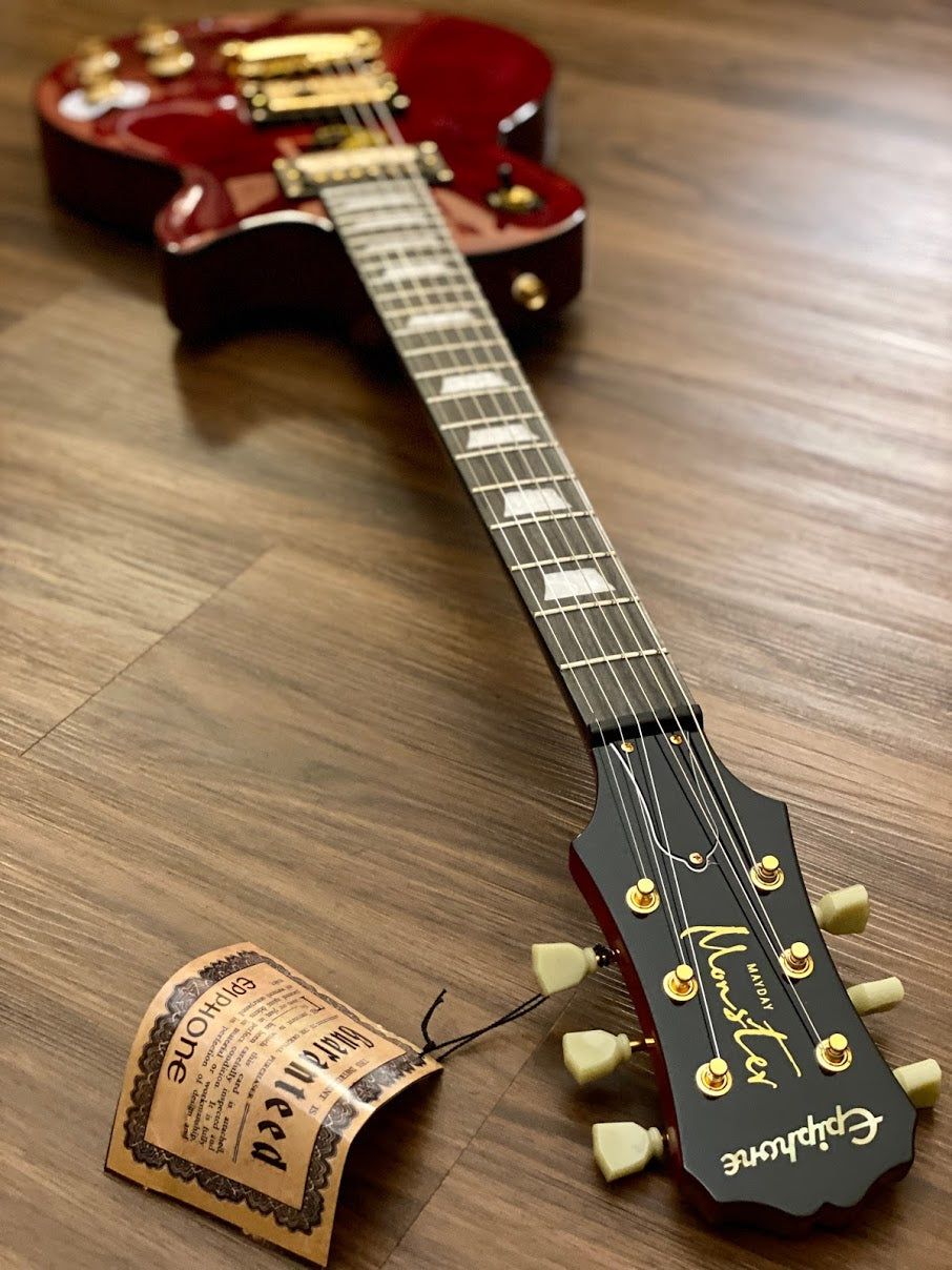 Epiphone Limited Edition Mayday Monster Les Paul Standard Outfit with case