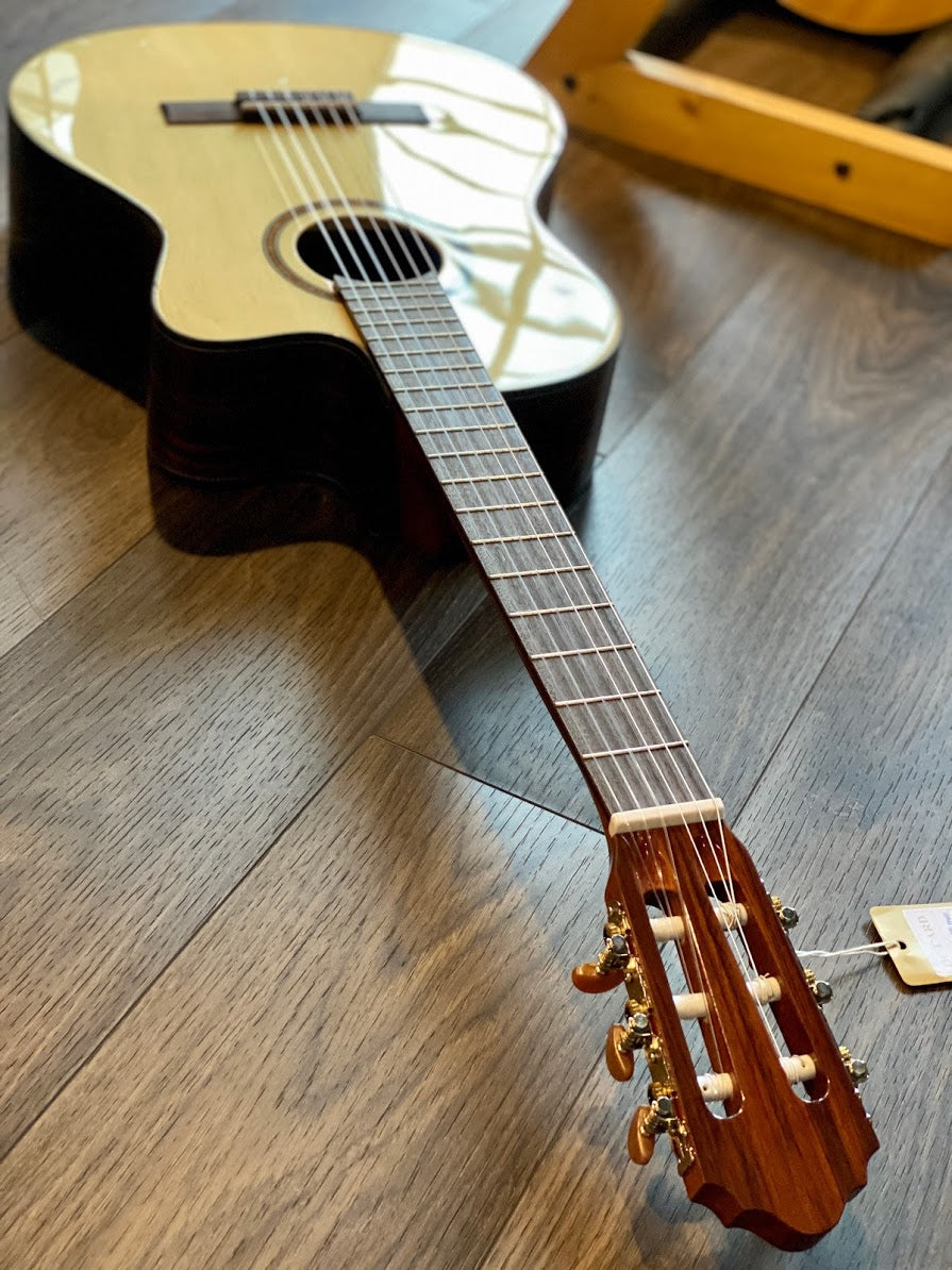 Cort AC160CF Nylon Acoustic Electric in Natural