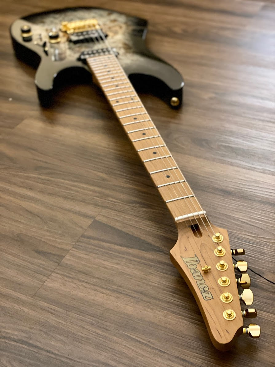 Ibanez AZ242PBG-CKB Premium Electric Guitar In Charcoal Black Burst