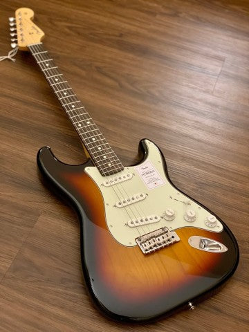 Fender Japan Hybrid II Stratocaster with Rosewood FB in 3 Color Sunburst