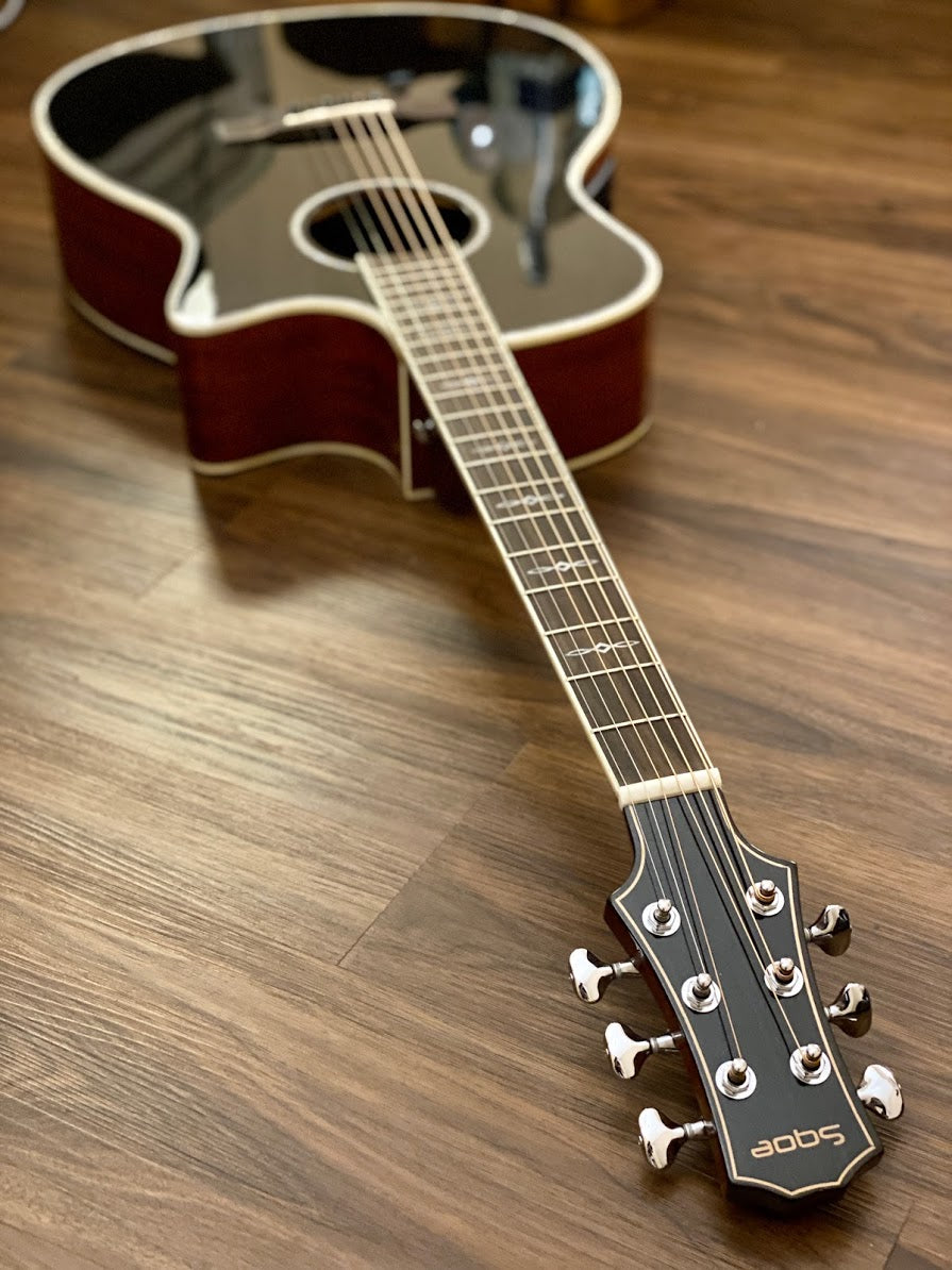 SQOE SPAIN XLDC-BK Acoustic Electric in Jet Black