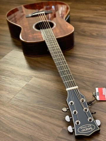 SQOE Spain S200-OM-FG Acoustic Electric in Vintage Natural