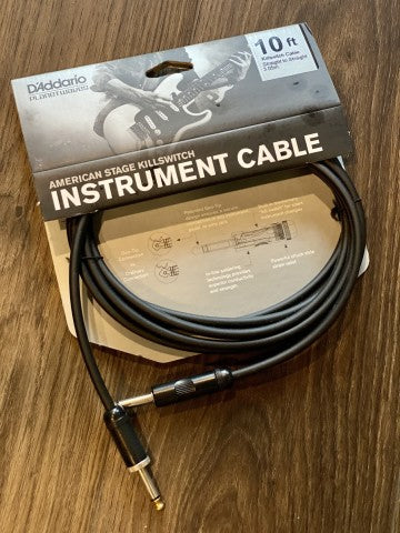 Planet Waves PW-AMSK-10 American Stage Kill Switch Instrument Cable (10 ft)