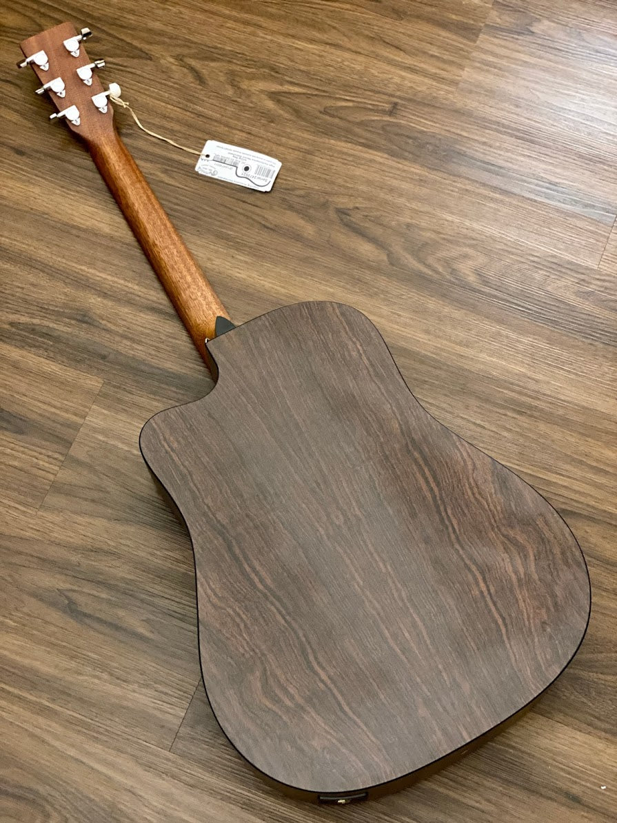 Martin DC-X2E Macassar Ebony Dreadnought Acoustic Electric จากธรรมชาติ