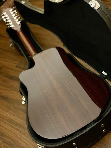 Fender CD-140SCE 12-string acoustic electric with case - Natural