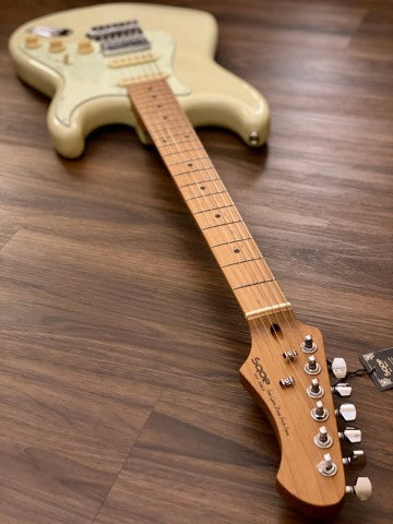 SQOE SEST600 HSS Roasted Maple Series in Vintage White