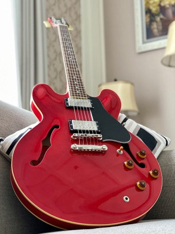 Tokai ES-180 SR Semi Hollow Vintage Series Japan in Seethru Red Cherry