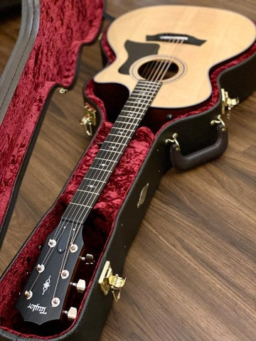 Taylor 314ce V-Class Grand Auditorium Acoustic Electric in Natural