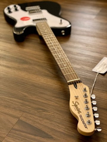 Squier Affinity Series Telecaster Deluxe with Laurel FB in Charcoal Frost Metallic