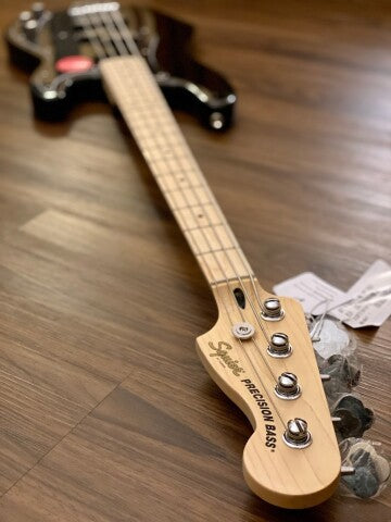 Squier Affinity Series Precision PJ Bass with Maple FB in Black