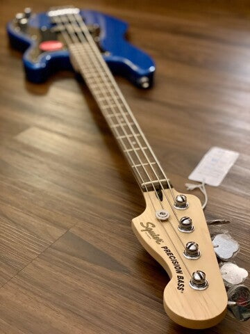 Squier Affinity Series Precision PJ Bass พร้อม Laurel FB สี Lake Placid Blue