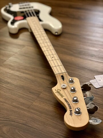 Squier Affinity Series Precision PJ Bass พร้อม Maple FB สี Olympic White