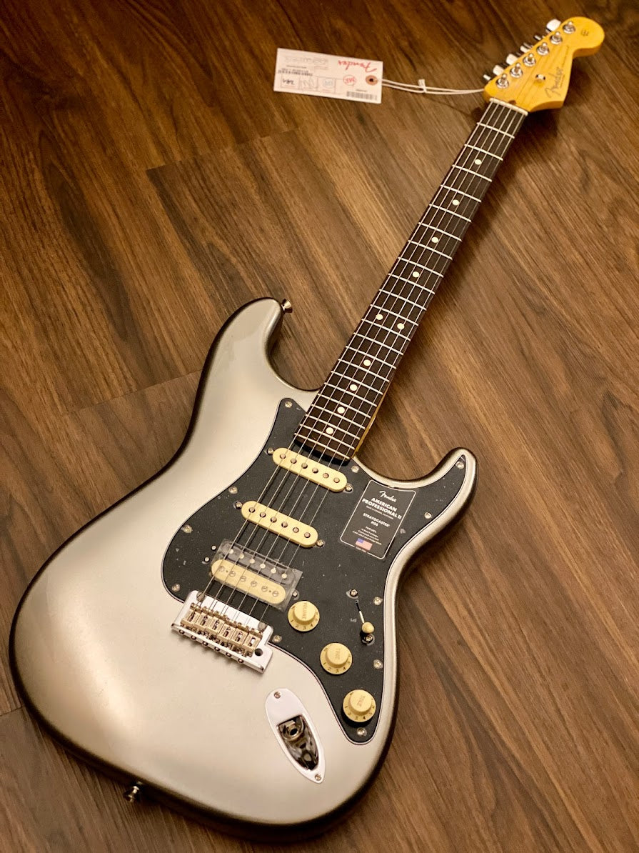 Fender American Professional II Stratocaster HSS with Rosewood FB in Mercury