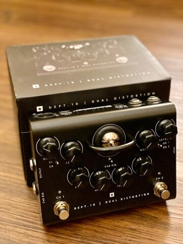 blackstar delay pedal Blackstar Dept. 10 Dual Distortion 2-channel Tube Distortion Pedal – nafiriguitar.com