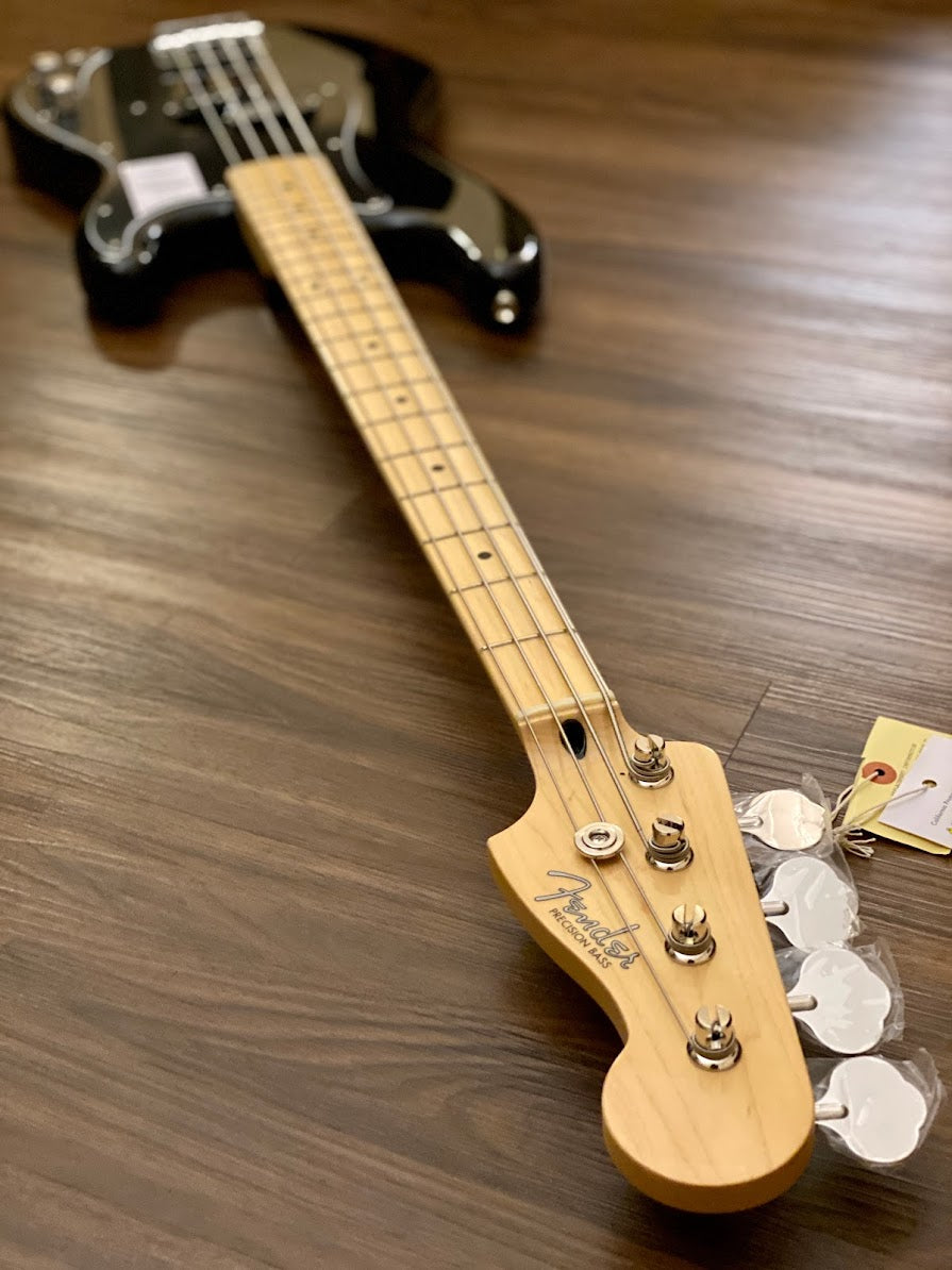 Fender Japan Hybrid II Precision Bass with Maple FB in Black