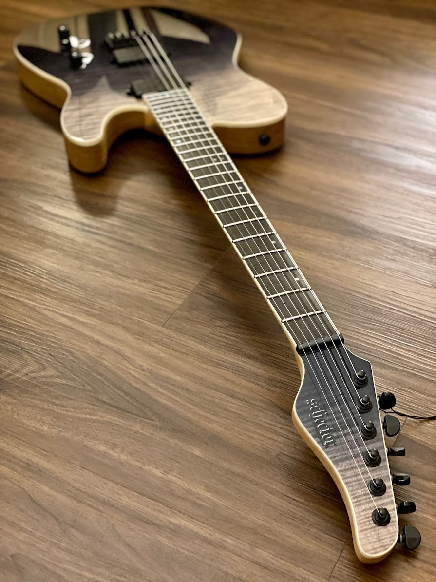 Schecter PT SLS Elite in Black Fade Burst