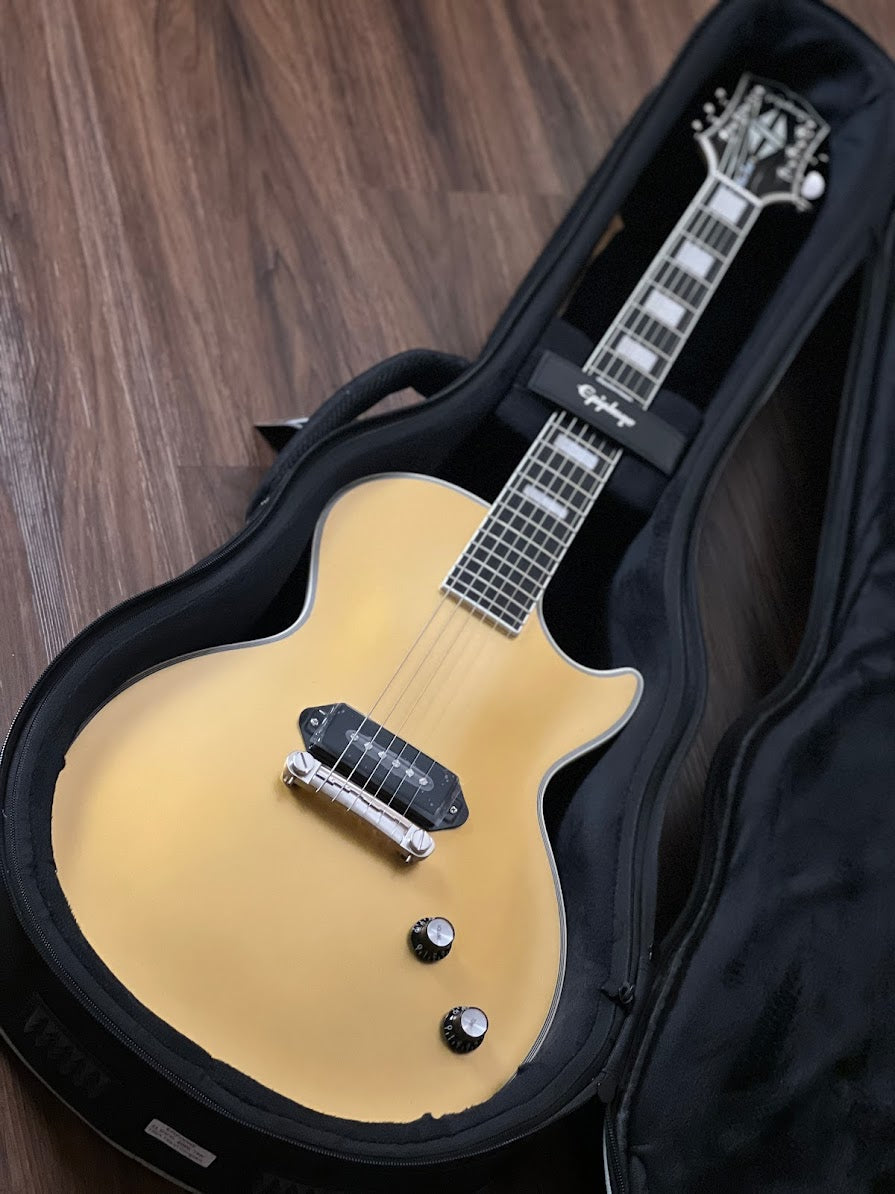 Epiphone Jared James Nichols Gold Glory Les Paul Custom - Double Gold Aged Gloss