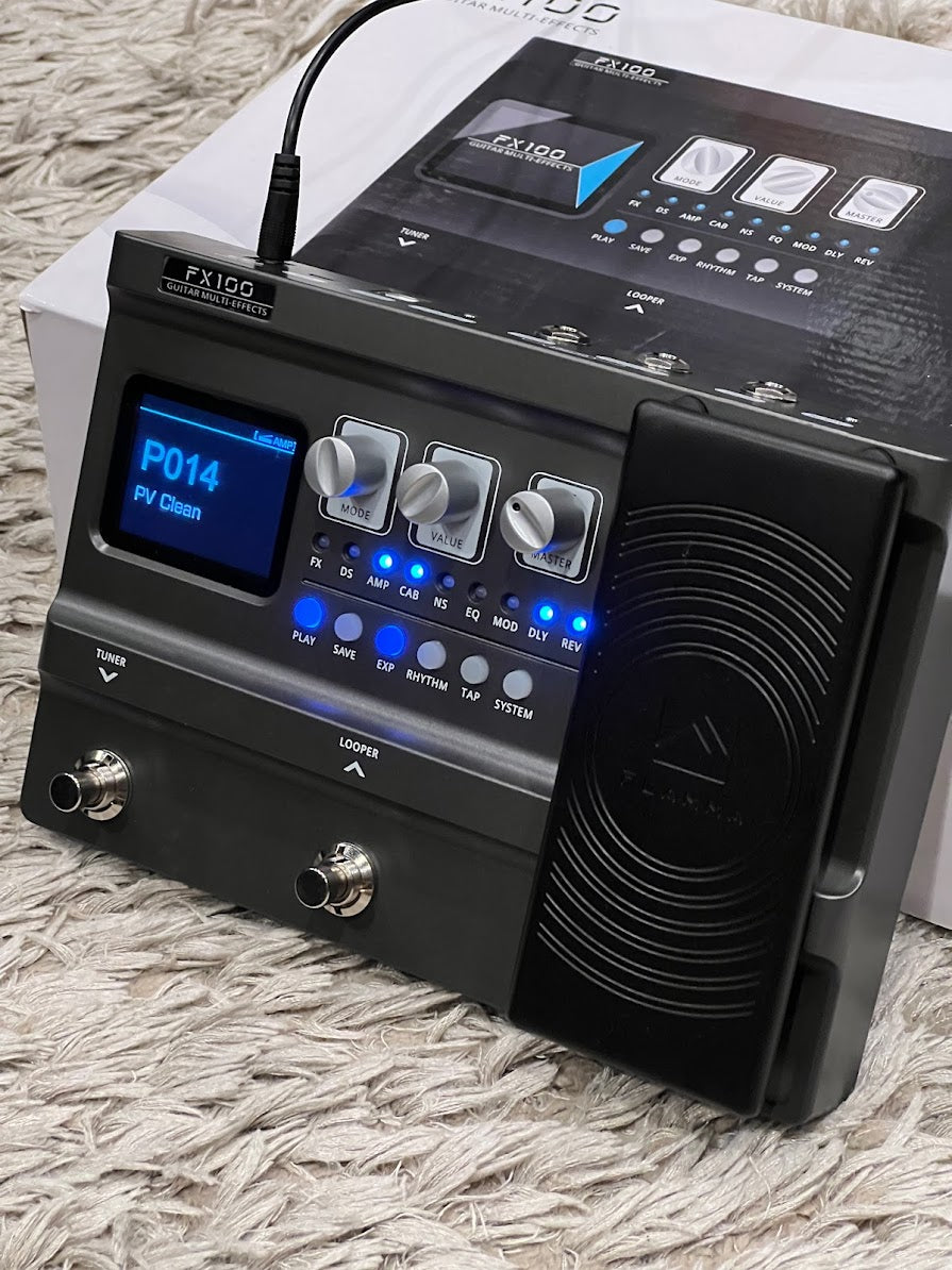 fx pedal FLAMMA FX100 Guitar Multi Effects Pedal – nafiriguitar.com