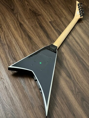 Jackson Rhoads JS32 - Black with White Bevels