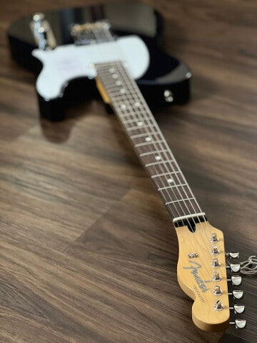 Fender Japan Hybrid II Telecaster with RW FB in Gun Metal Blue