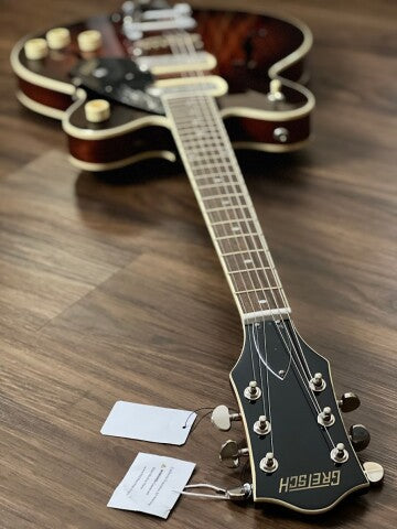 Gretsch G2622T-P90 Streamliner Center Block Double-Cut with Laurel FB in Forge Glow