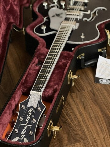 Gretsch G6136T-RR Rich Robinson Signature Falcon - Raven's Breast Blue