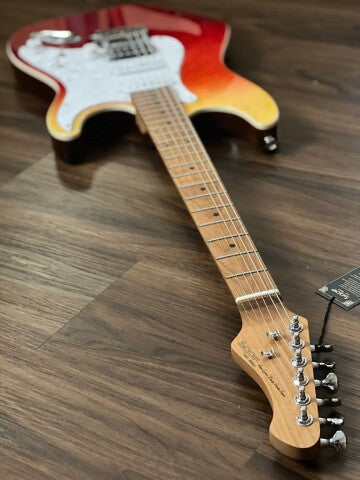 SQOE SEIB900 HSS Roasted Maple Series in Tequila Sunrise Surf