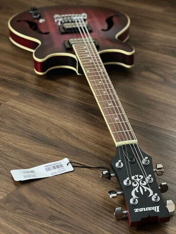 Ibanez Artcore AM53-SRF Sunburst Red Flat