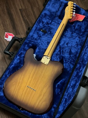 Fender 75th Anniversary Commemorative Telecaster in 2 Color Bourbon Burst
