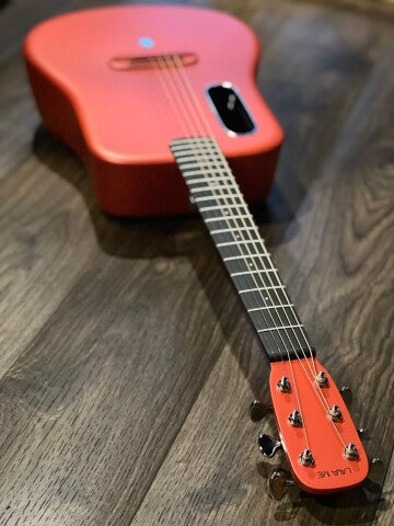 LAVA ME 3 Acoustic Electric Smart Guitar Carbon Fiber 36 Inch - Red