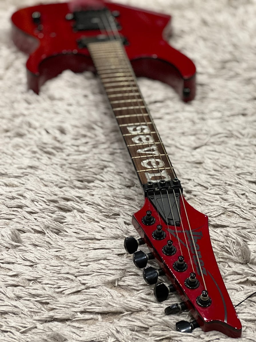 Ibanez MTM1 Mick Thomson สี Blood Red พร้อมเคส Hardshell