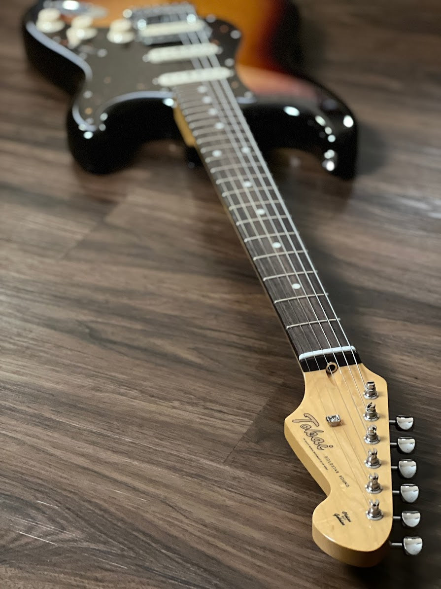 Tokai AST-95SH YS/R Goldstar Sound HSS Japan in Yellow Sunburst Tortoise